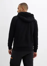 Mikina na zapínání s kapucí a plyšovou podšívkou, bonprix