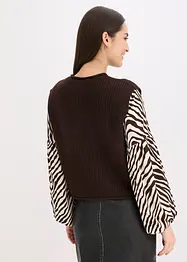 Pletená vesta s ozdobnými knoflíky, bonprix