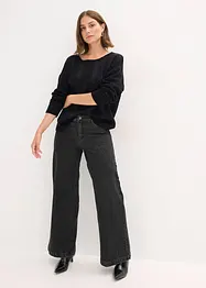 Ažurový svetr, bonprix