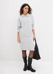 Mikina s nýtky, bonprix