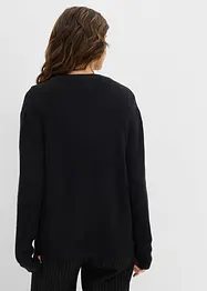 Kabátek z jemné pleteniny, s kulatým výstřihem, bonprix