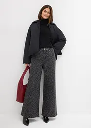 Džíny Wide Leg, Mid Waist, bonprix