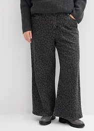 Džíny Wide Leg, Mid Waist, bonprix