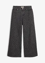 Džíny Wide Leg, Mid Waist, bonprix