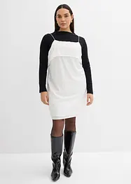 Minišaty s krásnou pajetkovou výšivkou, bonprix