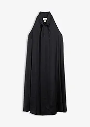 Saténové midi šaty z viskózové směsi, bonprix