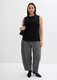 Asymetrický vestový top z Punto di Roma, bonprix