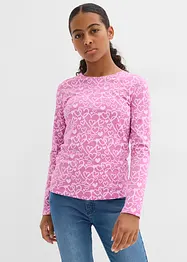 Triko s dlouhým rukávem, z čisté organické bavlny (3 ks v balení), bonprix