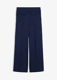 Kalhoty Bootcut, z lehce lesklé viskózové směsi, bonprix