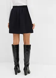 Sukně se záhyby v pase, z mírně lesklé viskózové směsi, bonprix