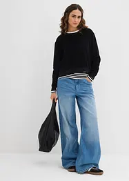 Mikina z měkkého froté, bonprix