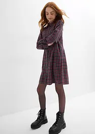 Košilové šaty z flanelu, bonprix