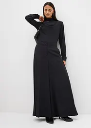 Široké splývavé kalhoty s pohodlným pasem, bonprix