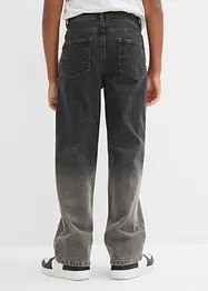 Džíny Loose Fit s barevným přechodem, Straight, bonprix