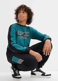 Joggingová souprava z čisté organické bavlny, bonprix