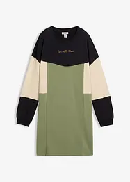 Mikinové šaty z čisté bavlny, bonprix