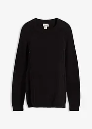 Těhotenský svetr s diskrétní kojicí funkcí, bonprix