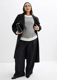 Svetr ze silnější pleteniny s podílem vlny, bonprix