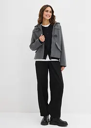 Kabátek z jemné pleteniny, s kulatým výstřihem, bonprix