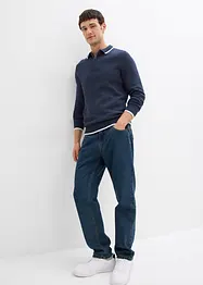 Pólo svetr s recyklovanou bavlnou, bonprix