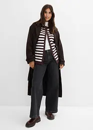 Kabátek z jemné pleteniny, kulatý výstřih, bonprix