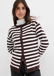 Kabátek z jemné pleteniny, kulatý výstřih, bonprix