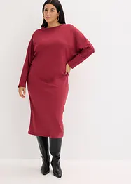 Midi šaty z pohodlného materiálu Punto di Roma, bonprix