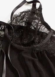 Babydoll a kalhotky tanga (2dílná souprava), bonprix