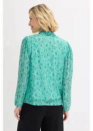 Tričko s dlouhým rukávem z jemné síťoviny, bonprix