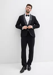 Košile a motýlek (2dílná souprava) z čisté organické bavlny, bonprix