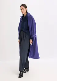 Rolákový svetr z měkké peříčkové příze, bonprix