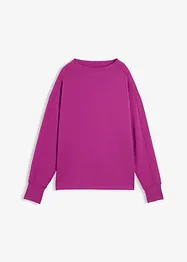 Oversize mikina z měkkého materiálu scuba, bonprix