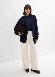 Oversize kabátek ze silnější pleteniny, bonprix