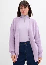 Oversize kabátek ze silnější pleteniny, bonprix