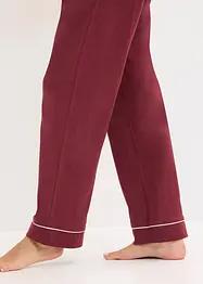 Pyžamo z čisté bavlny, s knoflíkovou lištou, bonprix