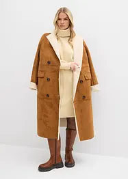 Pletené šaty s ozdobným švem, bonprix