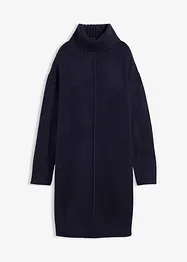 Pletené šaty s ozdobným švem, bonprix