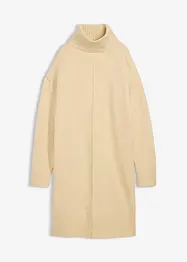 Pletené šaty s ozdobným švem, bonprix