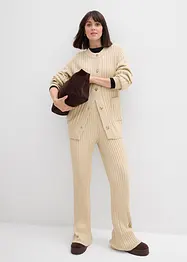 Pletený kabátek z měkké viskózové směsi, bonprix