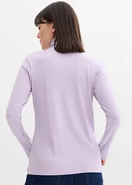 Žebrované tričko z měkké viskózové směsi, bonprix