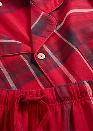 Pánské flanelové pyžamo z měkké bavlny, s dárkovou taškou, bonprix