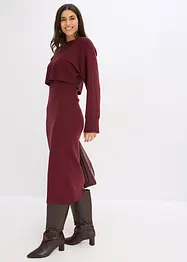 Pletená souprava se šaty (2dílná souprava), bonprix