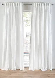 Záclona z recyklovaného materiálu (2 ks v balení), bonprix