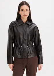 Bunda z umělé kůže, bonprix