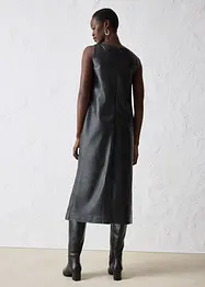 Kožené šaty z napa jehnětiny, bonprix