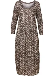 Úpletové midi šaty, bonprix