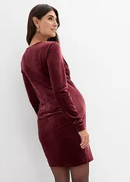 Těhotenské a kojicí šaty z měkkého sametu, bonprix