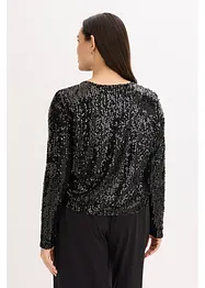 Kabátek s pajetkami, bonprix