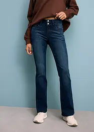 Tvarující džíny Bootcut, High Waist, Ultra Soft, bonprix