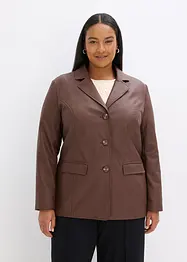 Dlouhý blejzr z umělé kůže, bonprix